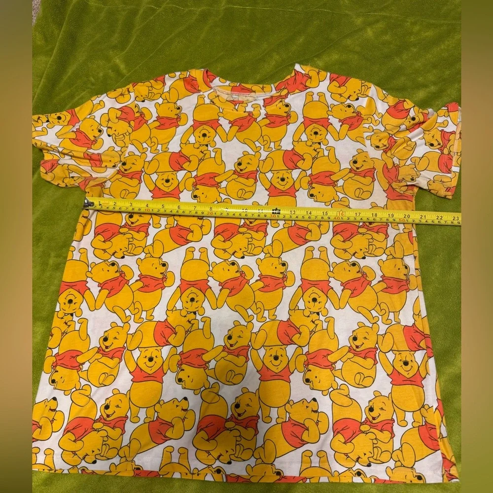 Wns Disney' Yellow and Orange Winnie the Pooh Tee Sz 1XL excellent condition - Picture 3 of 4